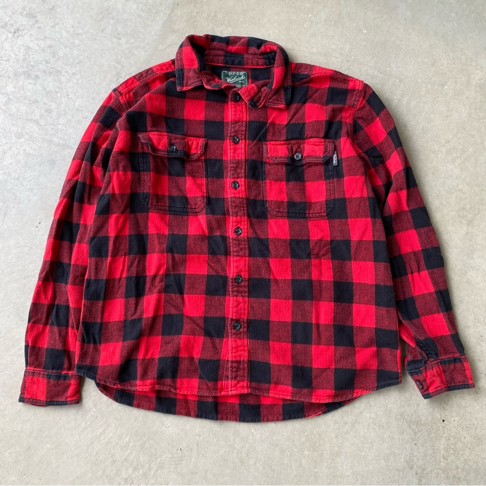 Vintage Woolrich Buffalo Plaid Flannel Shirt